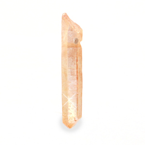 Colgantes de piedra natural Cuarzo Melocoton naranja claro