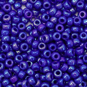 Rocalla Miyuki 8/0 Opaque luster cobalt blue 8-1945