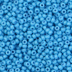 Rocalla Miyuki 11/0 Duracoat opaque delphinium blue 11-4484