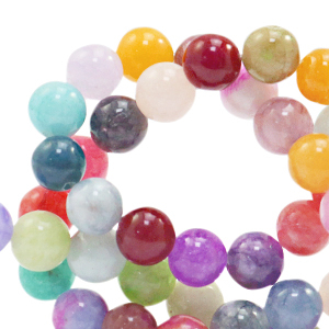 Piedras naturales 8mm Jade Multicolor