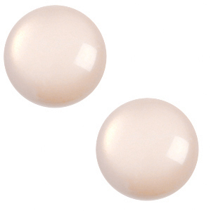 Cabuch&oacute;n cl&aacute;sico Polaris Elements 12 mm shiny Melocot&oacute;n crema claro
