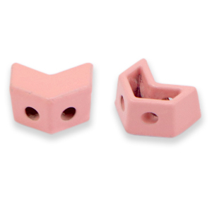 Abalorios Tile flecha Rosa roseta