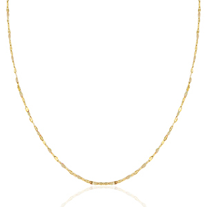 Cadenas Acero Inox Beige latte-dorado