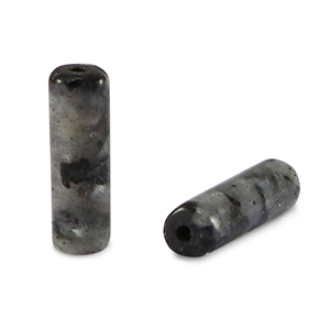 Piedras naturales Labradorita tubo Antracita oscuro