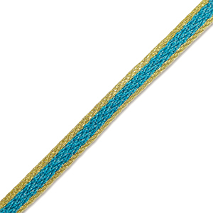 Cinta Azul-dorado