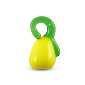 Colgantes de cristal lim&oacute;n Amarillo-verde
