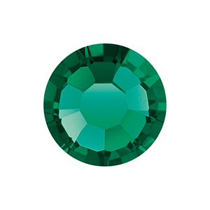 Piedras de nacimiento Mayo Preciosa SS16 base plana (4mm) Emerald green
