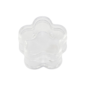 Bandejas para joyer&iacute;a flor transparente