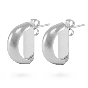 Metal TQ lat&oacute;n pendiente Plateado