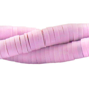 Abalorios Katsuki 6mm Lavanda p&uacute;rpura claro