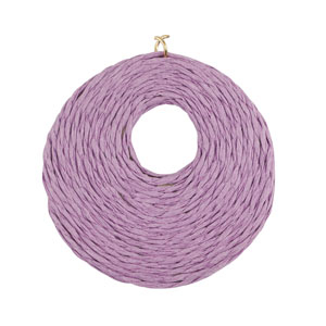 Colgantes Rafia 53mm Lila