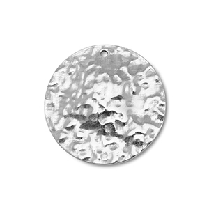 Colgantes Acero Inox redondos Plateado