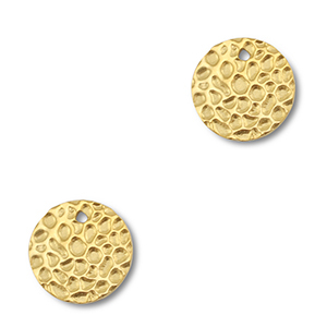 Colgantes Acero Inox redondos Dorado