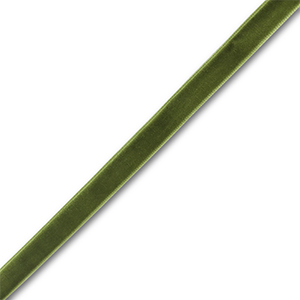 Cinta de terciopelo Verde musgo