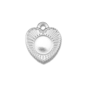 BY31&reg; Colgantes Acero Inox con engaste para SS16 base plana Plateado