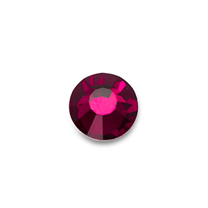 Preciosa SS30 base plana Ruby