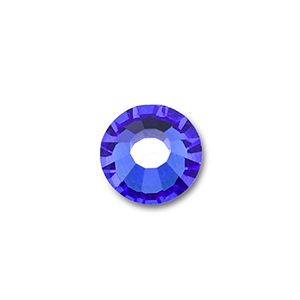 Preciosa SS30 base plana Sapphire