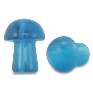 Piedra naturales vidrio seta Azul