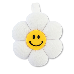 Colgantes llamativos flor Blanco-amarillo-negro