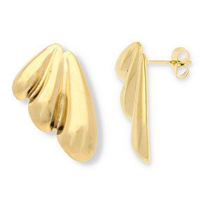 Pendientes Acero Inox Dorado