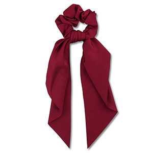 Coleteros para pelo con lazo Rojo oscuro