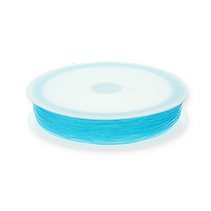 Hilo para enfilado el&aacute;stico 0.8mm Azul turqueza