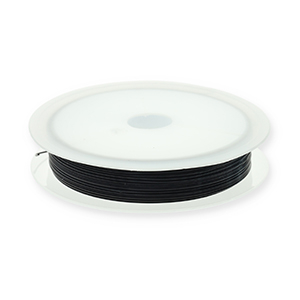 Hilo para enfilado el&aacute;stico 0.5mm Negro