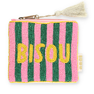 BY31&reg; Neceser "Bisou" Rosa claro-verde-amarillo-dorado