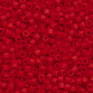Abalorios Miyuki Delica's 11/0 Opaque matte red DB-753