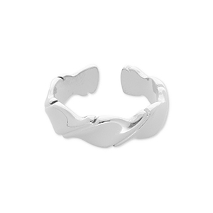 Anillos Acero Inox Plateado