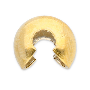 Fornituras acero inox cubre chafas 6mm Dorado