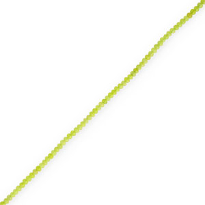 Piedras naturales 4mm faceteados Verde lima