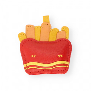 Colgantes llamativos fritas Rojo-amarillo oscuro-naranja