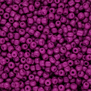 Rocalla cristal 8/0 (3mm) P&uacute;rpura