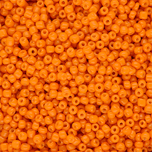 Rocalla cristal 12/0 (2mm) Naranja