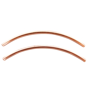 Tubo met&aacute;lico DQ 2x50mm Oro rosado