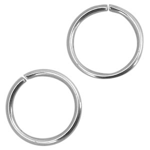 Fornituras Acero Inox anilla 5mm plata