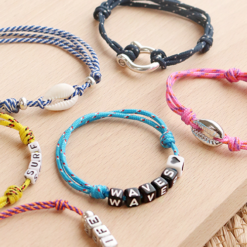 Pulseras de tendencia con el cord&oacute;n estilo marino se crean as&iacute;: