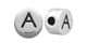 Abalorios letras / alfabeto