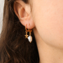 Pulseras y pendientes con fornituras de acero inoxidable 