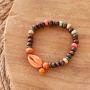 &iexcl;Todo natural! C&oacute;mo hacer la pulsera perfecta con abalorios de madera