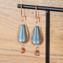 &iexcl;Causa furor con los pendientes hechos a base de abalorios Polaris Elements gota!