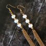 DIY tutorial: Pendientes y pulseras con perlas de agua dulce