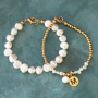 DIY tutorial: Pendientes y pulseras con perlas de agua dulce