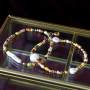 Dise&ntilde;a pendientes y pulseras en colores invernales con rocallas de cristal
