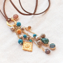 &iexcl;Manos a la obra! Dise&ntilde;a con los abalorios de cristal un rom&aacute;tico collar bohemio y pendientes a juego