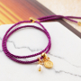 As&iacute; se hace una pulsera con cord&oacute;n trendy tejido: