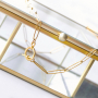 Modernas pulsera de eslabones y collares con cadena jasseron