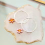 Estos pendientes y pulseras los puedes hacer con abalorios Miyuki