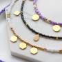 Crea joyer&iacute;a muy trendy con las rocallas y colgantes de acero inox: